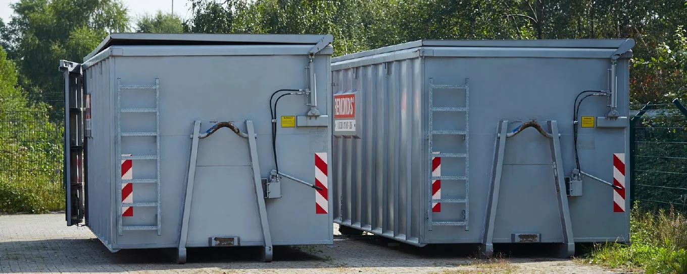 Sammelcontainer Abfallentsorgung