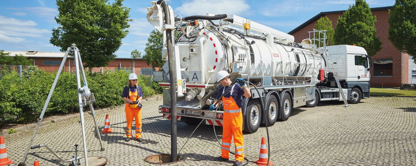 Abscheiderservice – REMONDIS-Experten im Einsatz